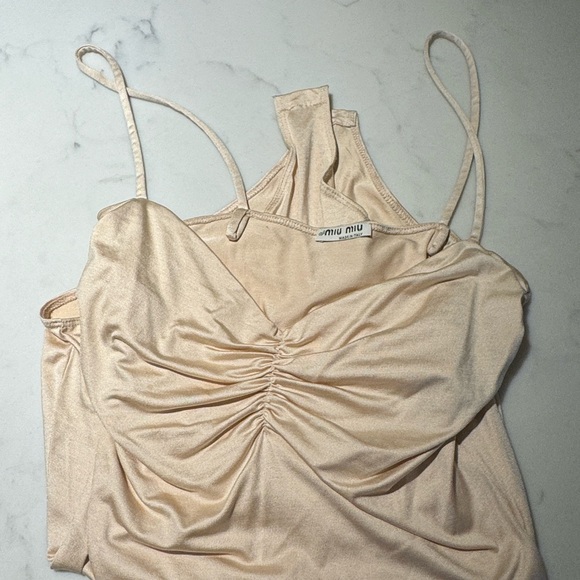 Miu Miu Vintage White Bodysuit NWOT - Picture 8 of 9
